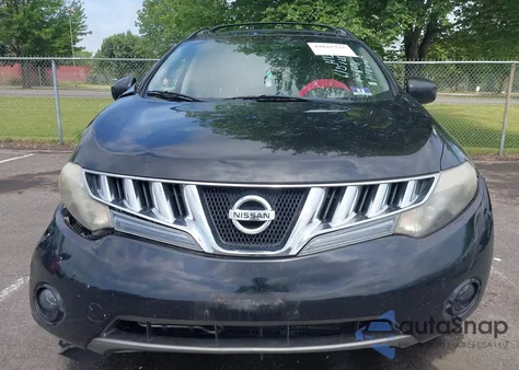 2010 Nissan Murano Le z USA, uszkodzony, nr VIN JN8AZ1MW6AW128728